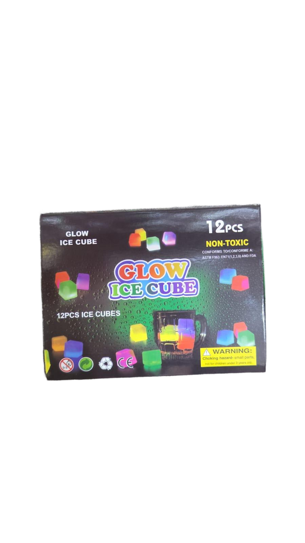 Hielos luminosos glow 12 piezas