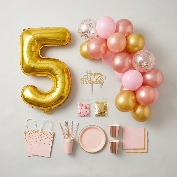 Paquete Cumpleaños Niña Deluxe