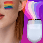 Gis Arcoíris / pintura para cara