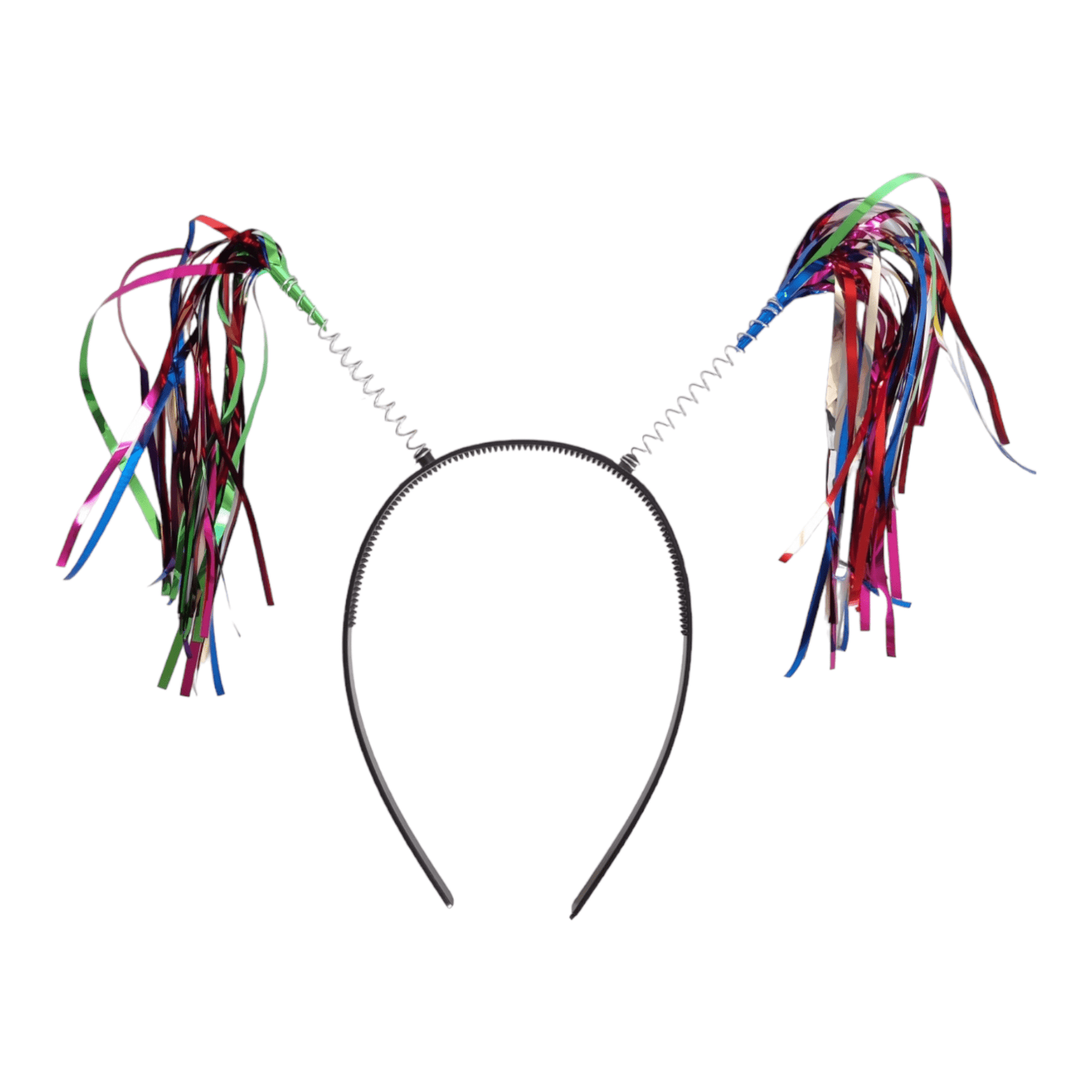 12 Diademas con motitas de colores