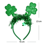 Diadema con tréboles