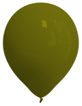 Verde Olivo - 50 Globos látex no.12 colores lisos