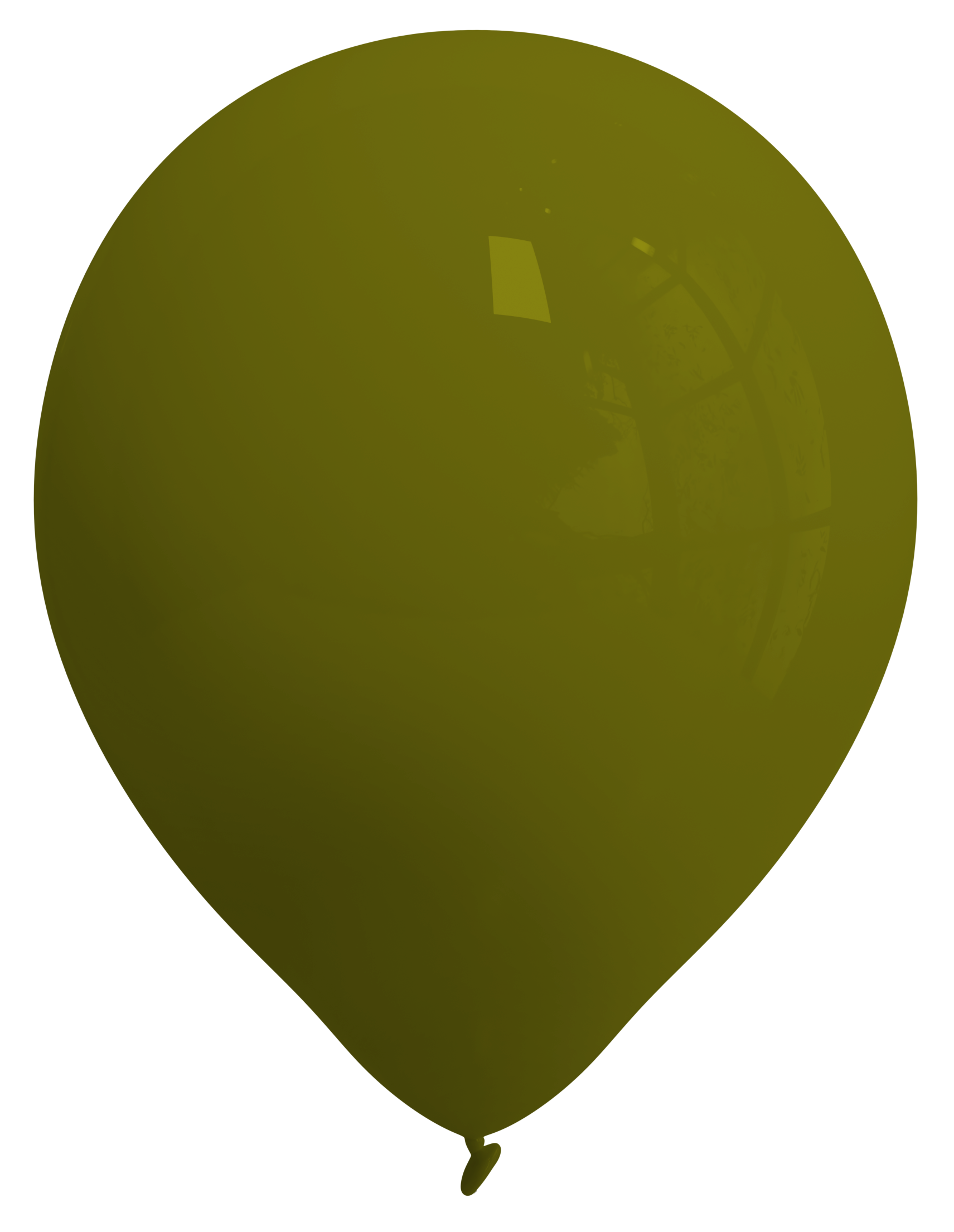 Verde Olivo - 50 Globos látex no.12 colores lisos
