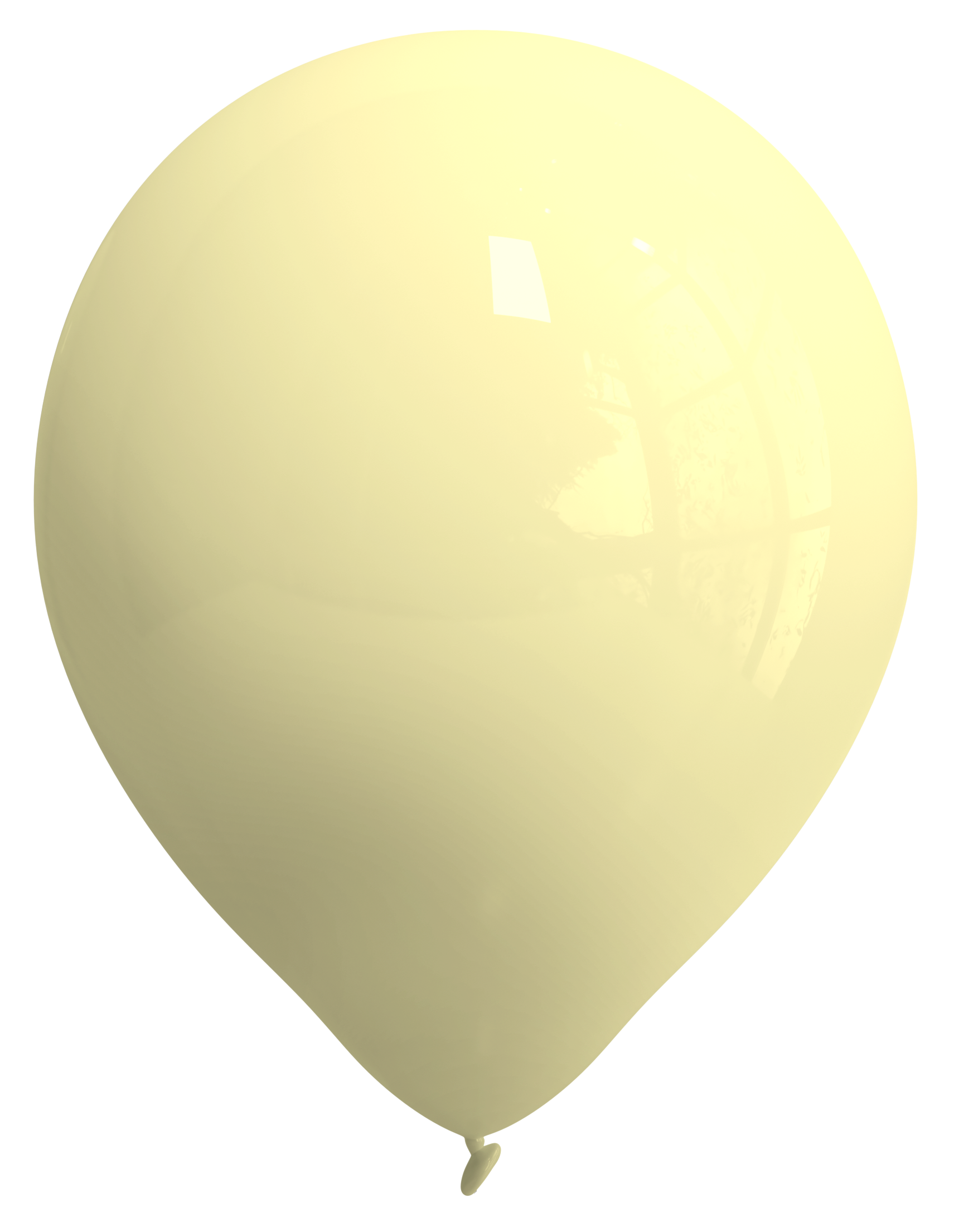 Globo látex Amarillo Macarron no.12