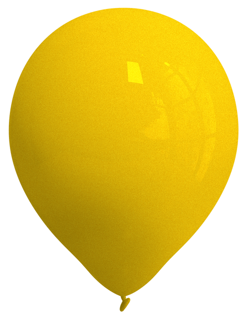 Globo látex Amarillo Nacarado no.12