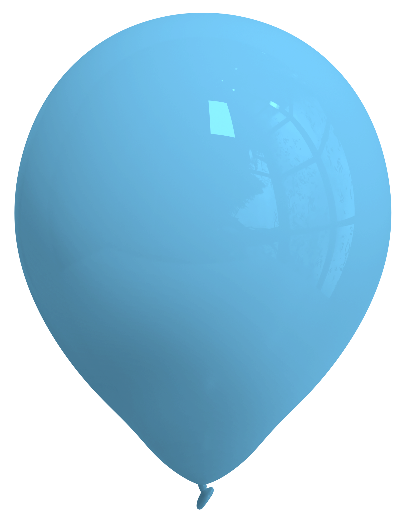 Globo látex Azul Cielo no.12