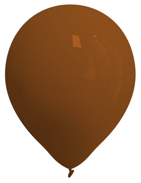 Globo látex Café no.12