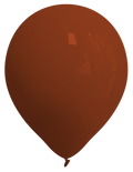 Globo látex Chocolate no.12