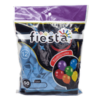 50 Globos látex no.12 colores lisos