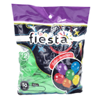 50 Globos látex no.12 colores lisos