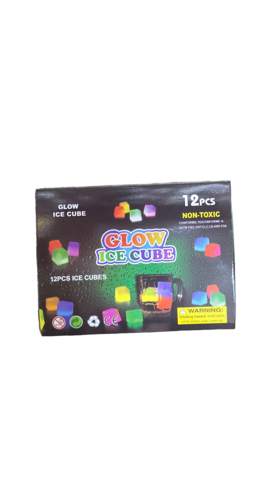 Hielos luminosos glow 12 piezas