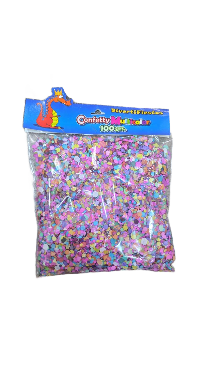 Confeti multicolor 100g