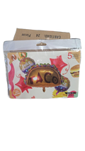 Set de globos Taco Feliz Cumpleaños