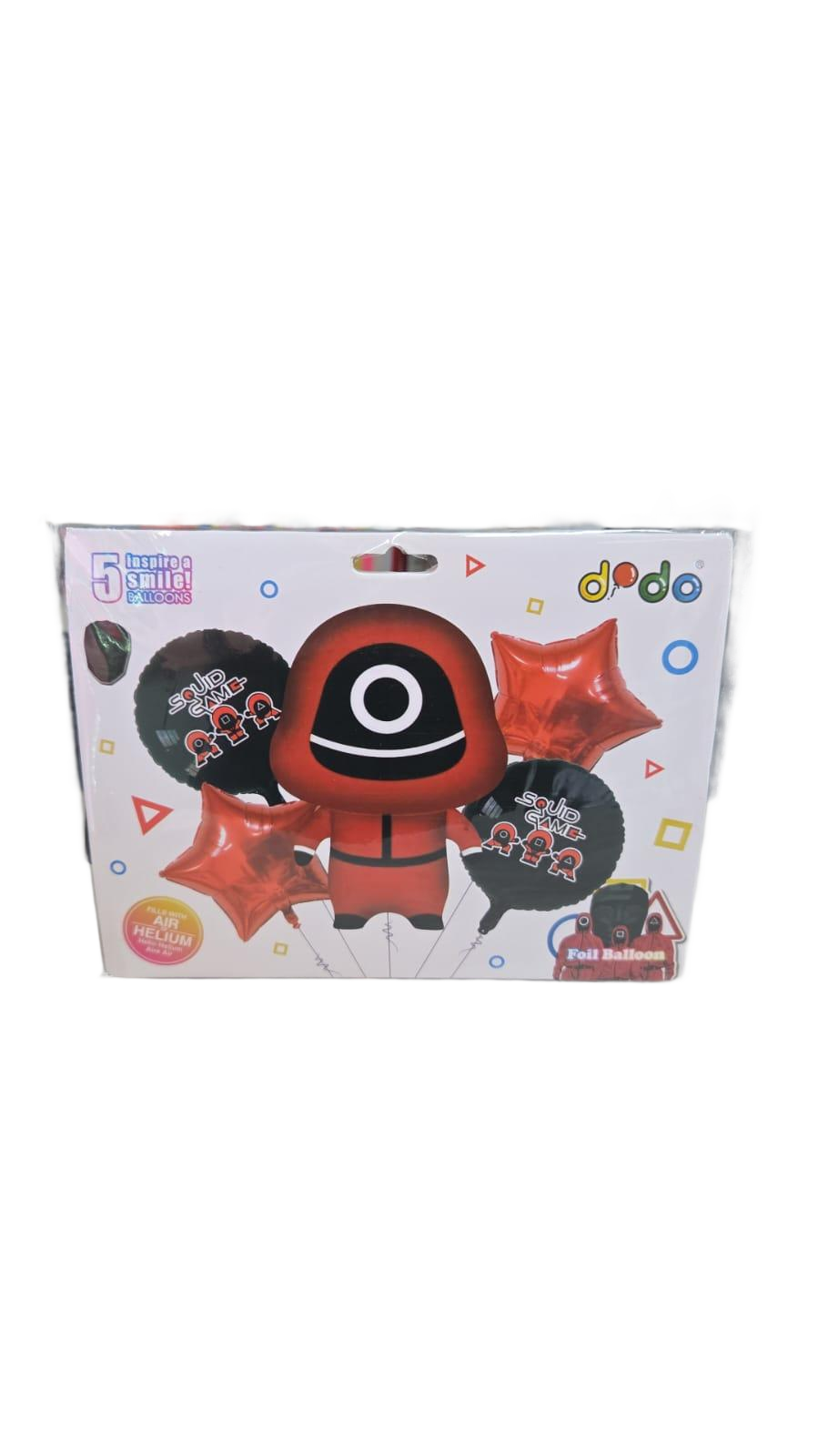 Set de globos Squid Game