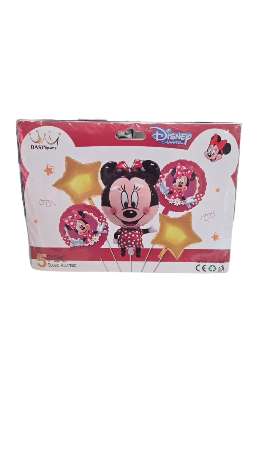 Set de globos metálicos Minnie