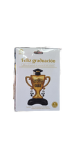 Globo metálico copa graduación