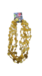 Collares signo de pesos dorado
