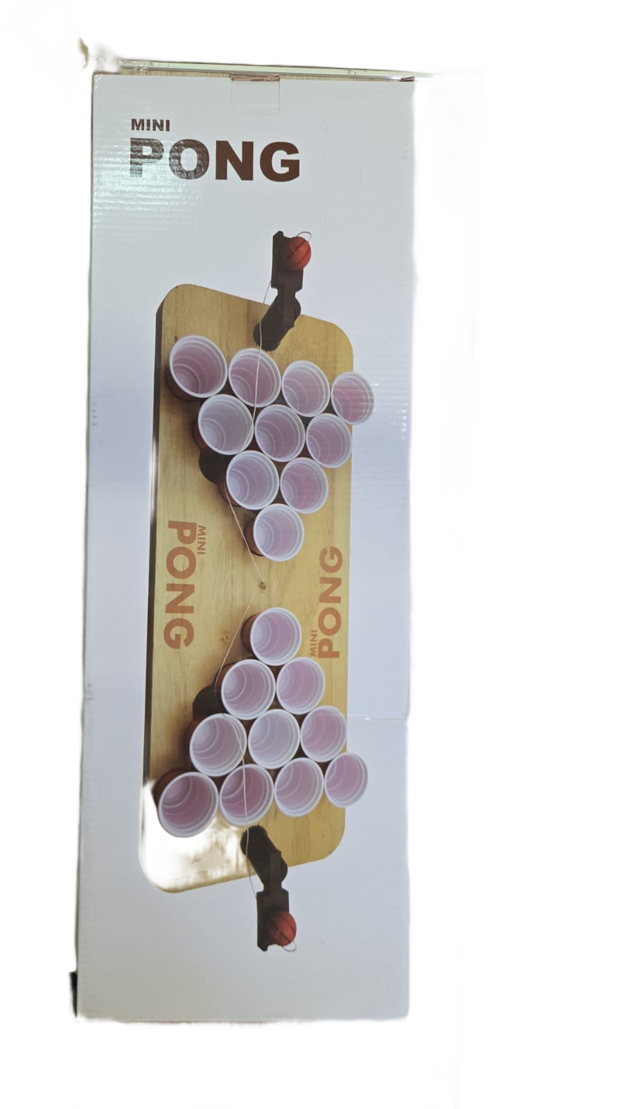 Juego mini pong de mesa