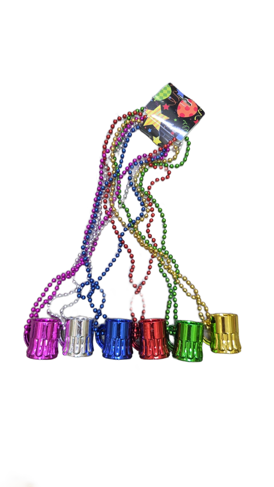Collar tarros de colores