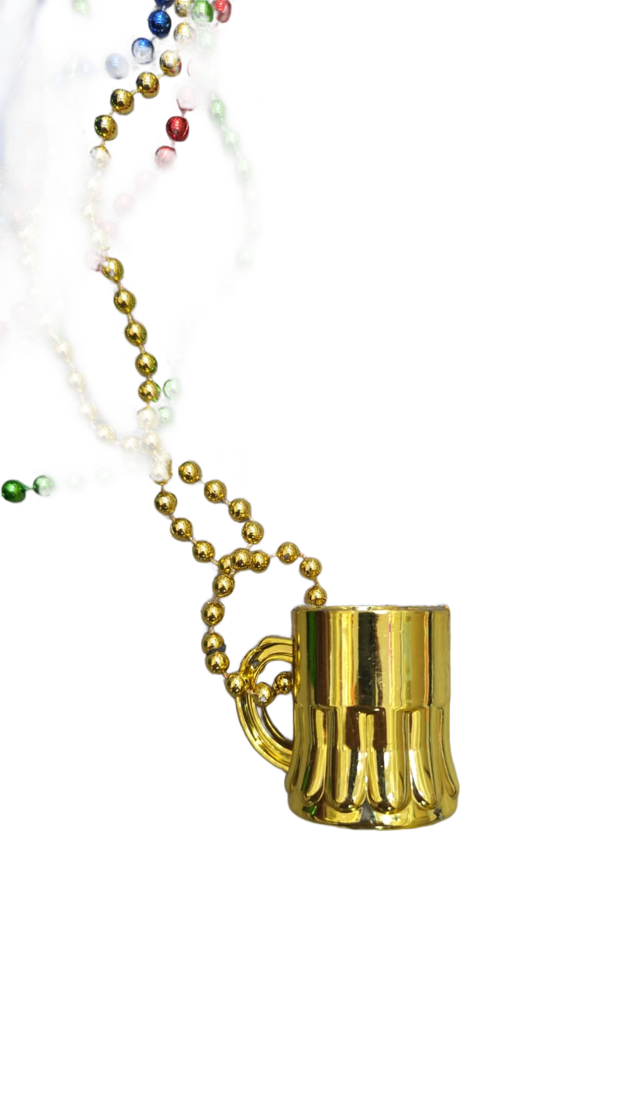 Collar tarros de colores detalle
