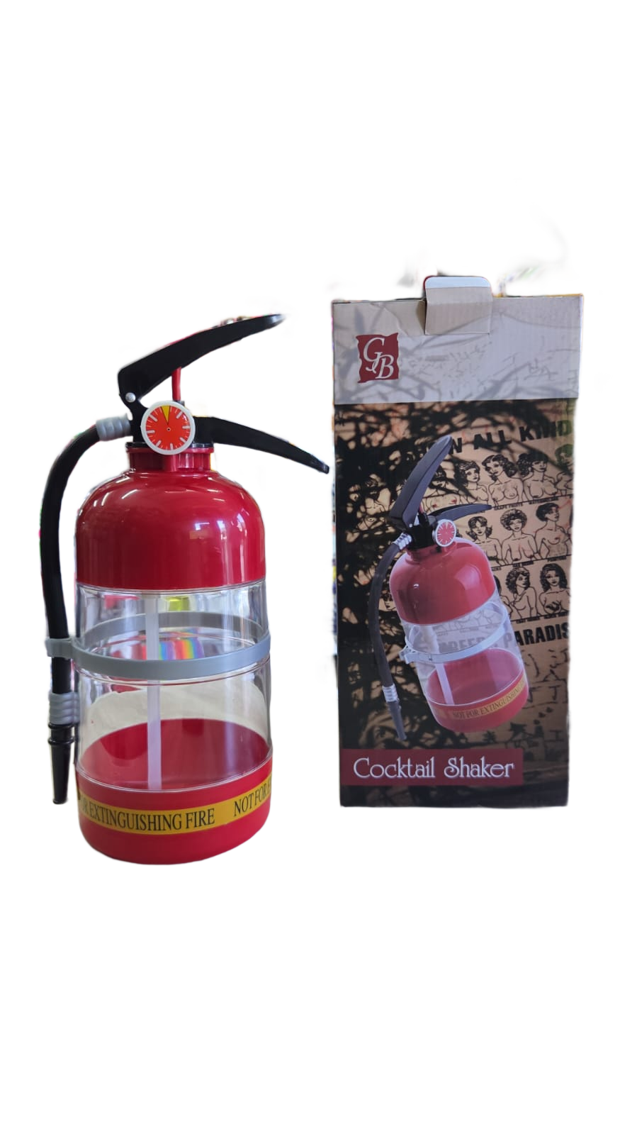 Extintor mezclador shots con caja