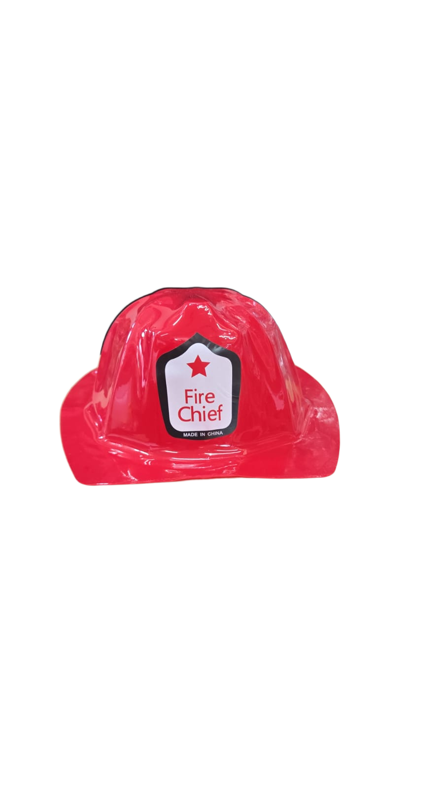 Sombrero de bombero detalle