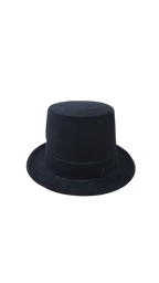 Sombrero de copa vista superior