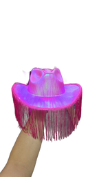 Sombrero tornasol rosa