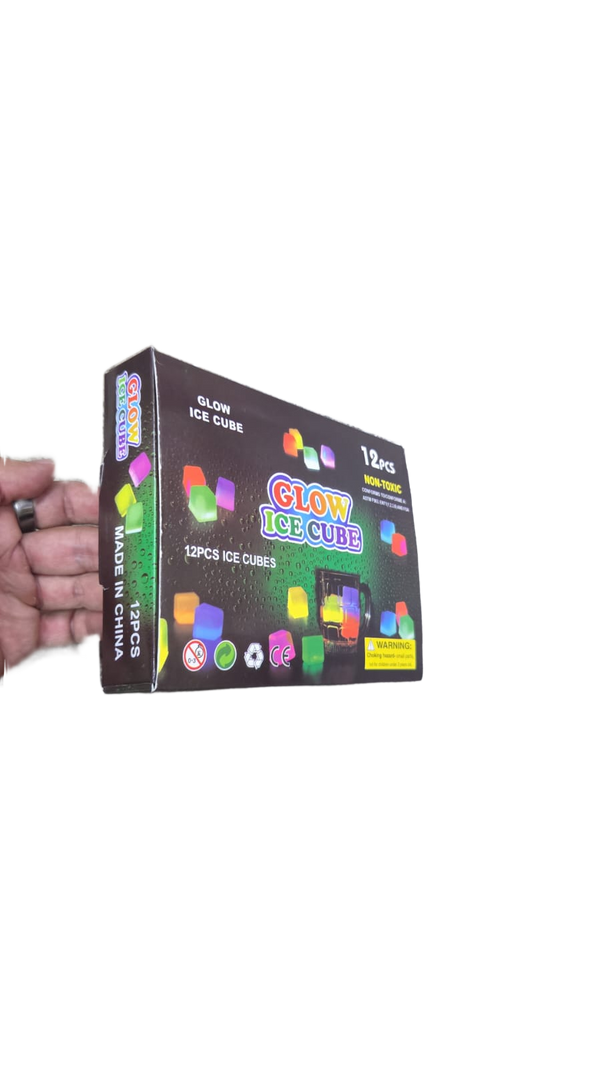 Hielos glow caja ángulo