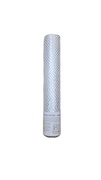 Cañón de confeti plata