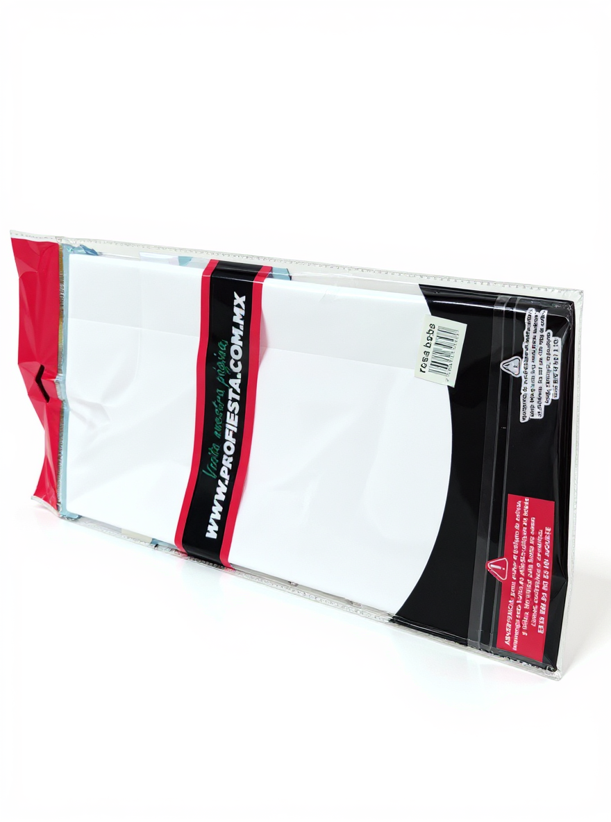 Mantel rectangular Blanco