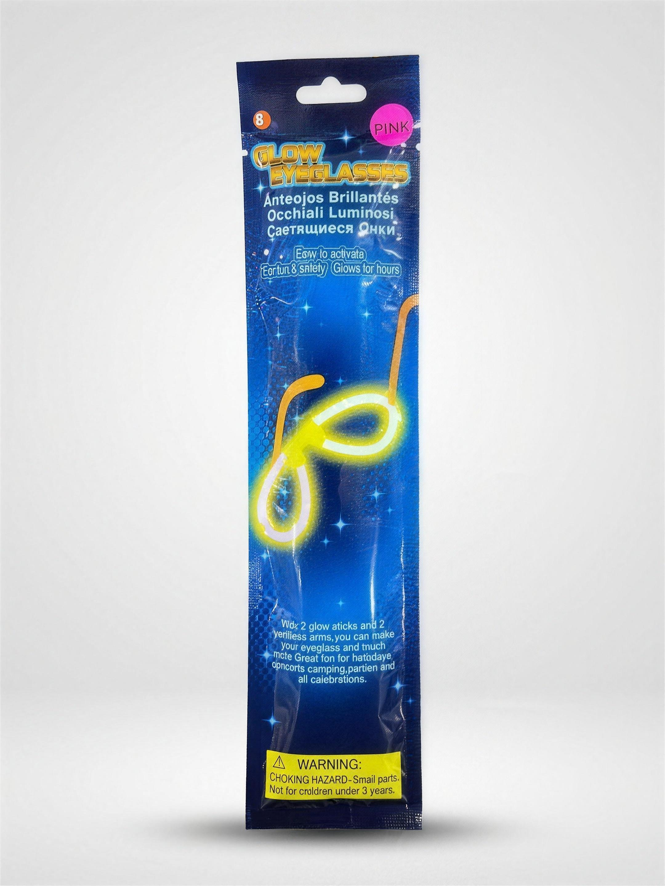 Lentes glow neon luminosos