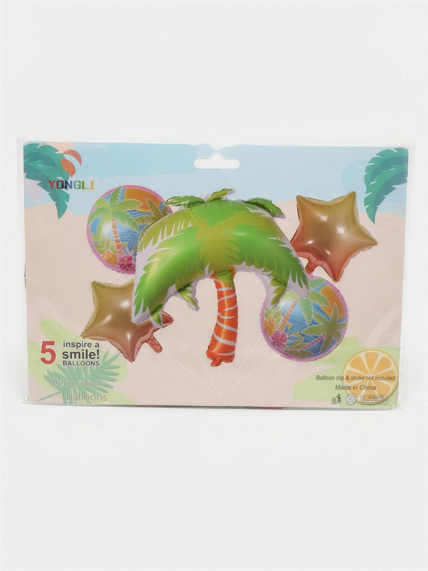 Set de globos palmera tropical