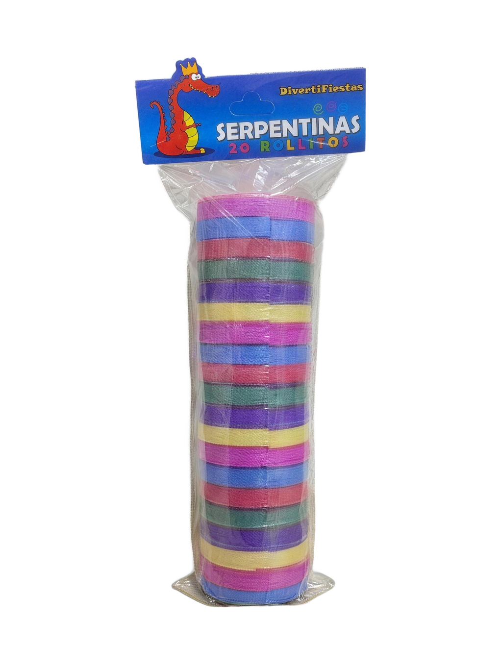 Serpentinas 20 rollitos