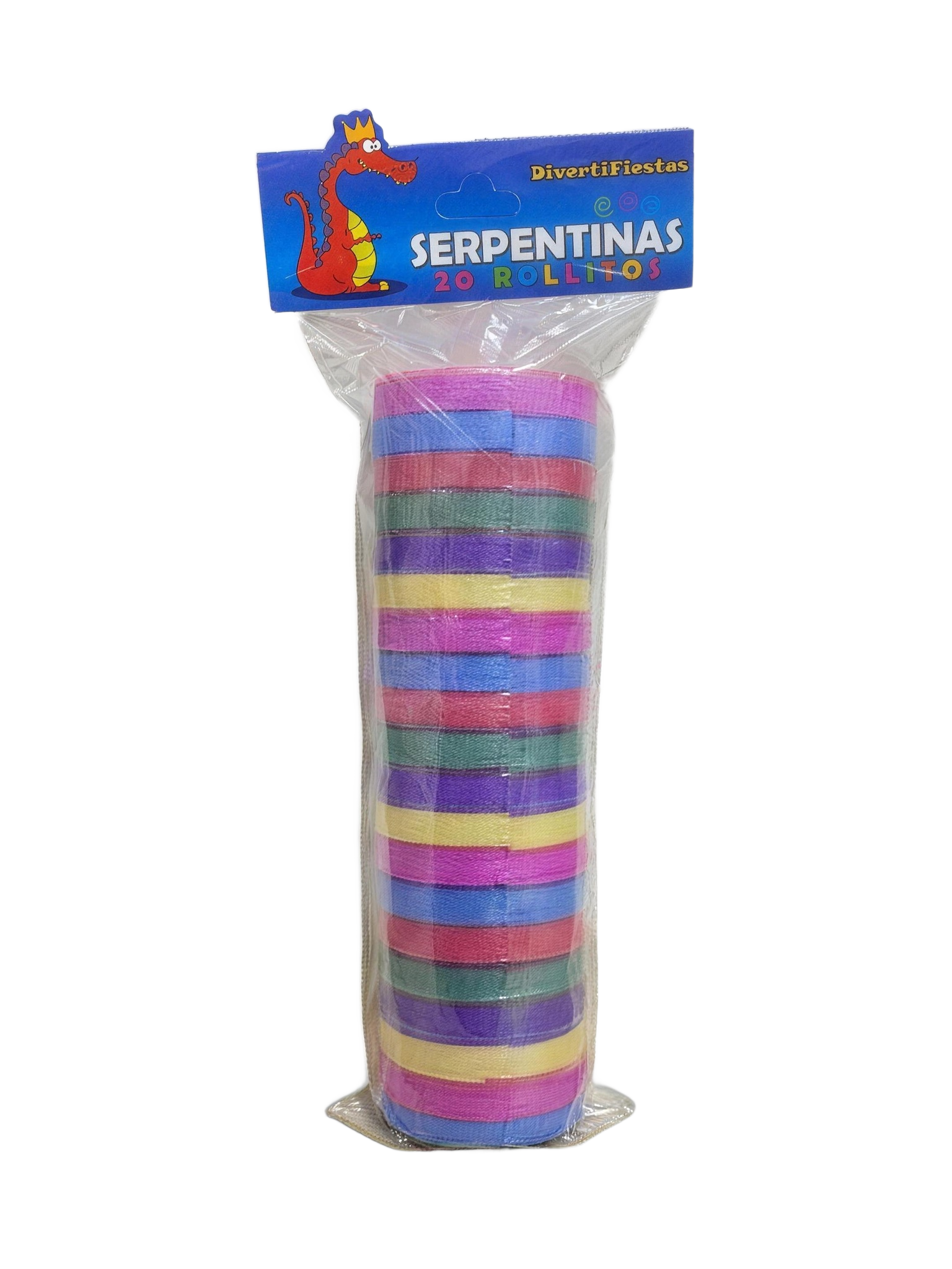 Serpentinas 20 rollitos