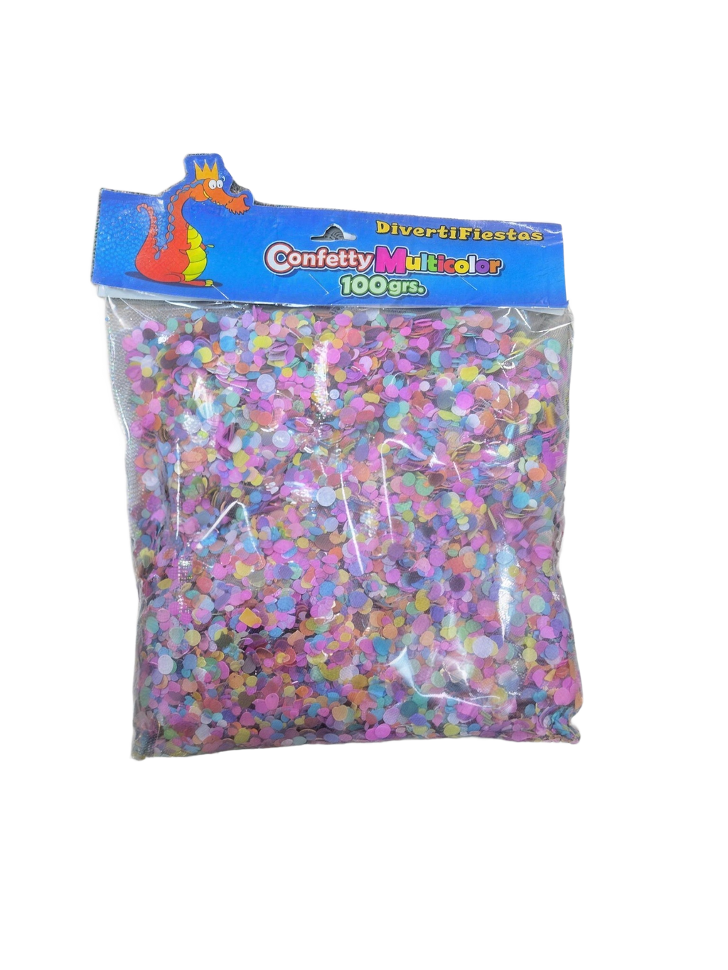 Confeti multicolor 100g
