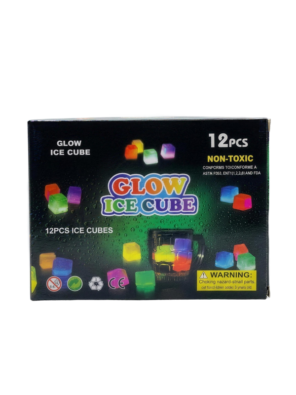 Hielos luminosos glow 12 piezas