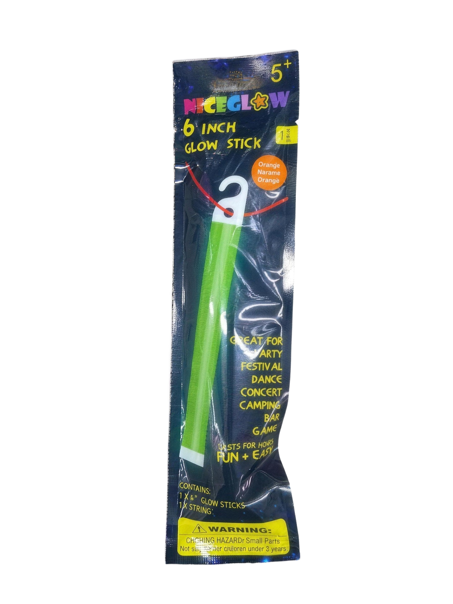 Glow stick 6 pulgadas