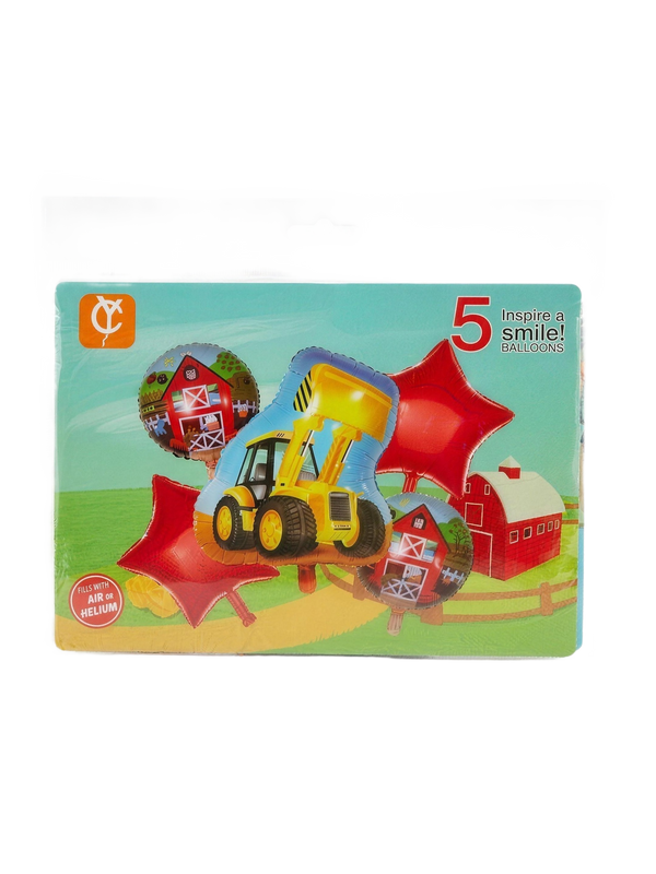 Set de globos granja con tractor