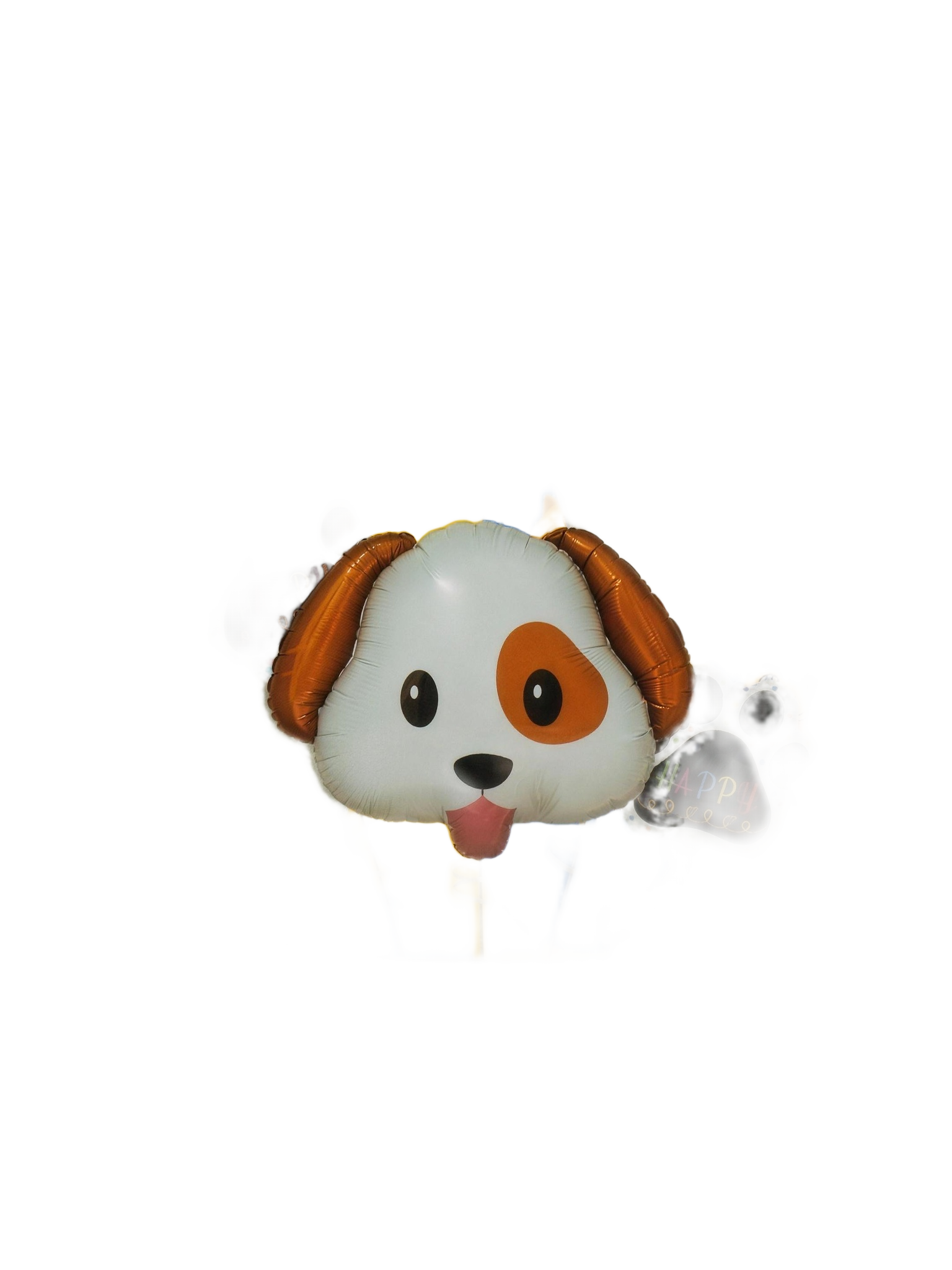 Set de globos perrito Happy Birthday