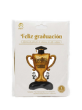 Globo metálico copa graduación