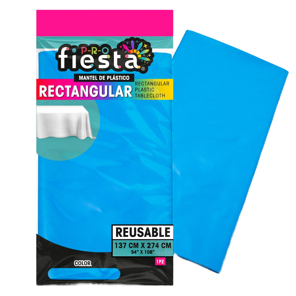 Mantel rectangular para fiesta