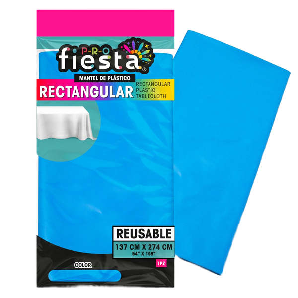 Mantel rectangular para fiesta