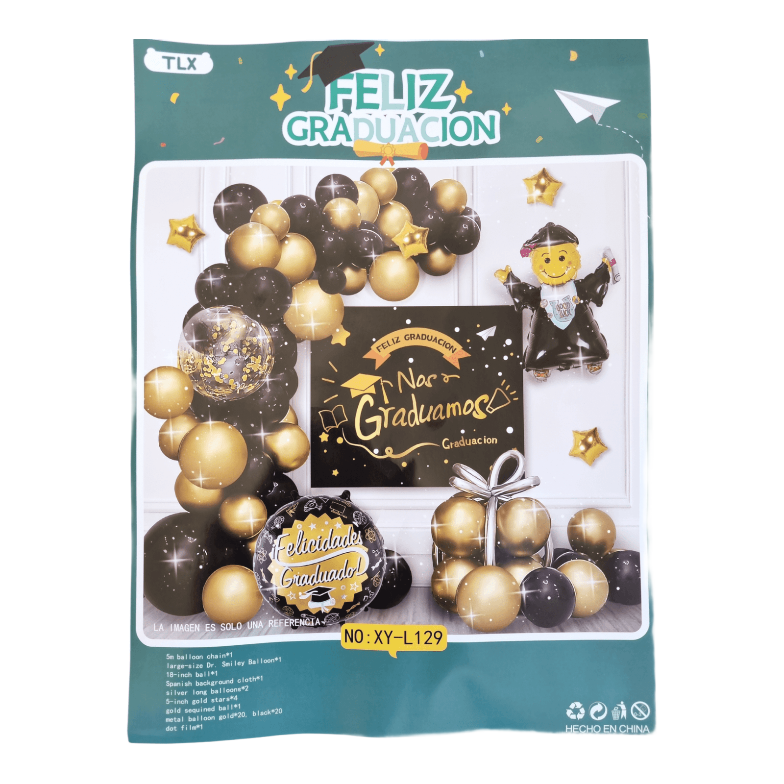 Set de graduación decoración XY-L129