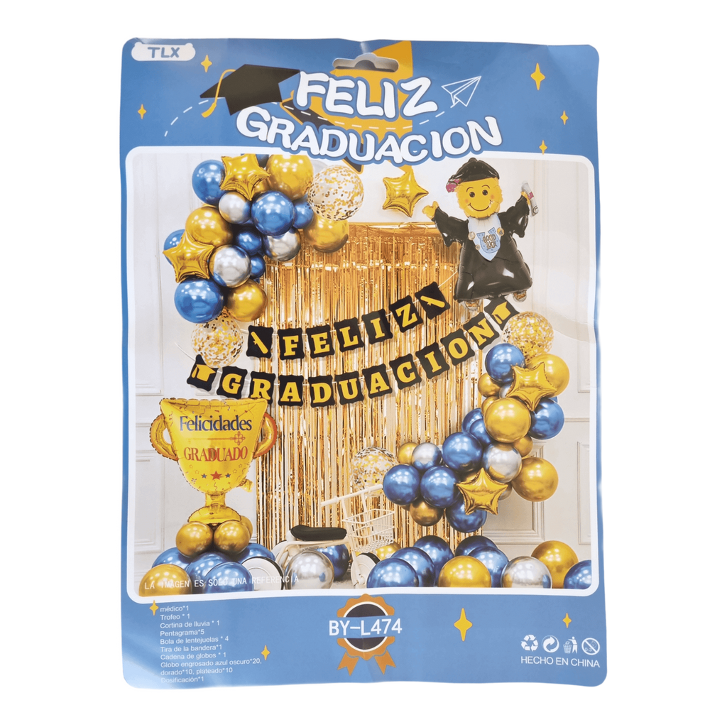 Set de graduación decoración BY-L474