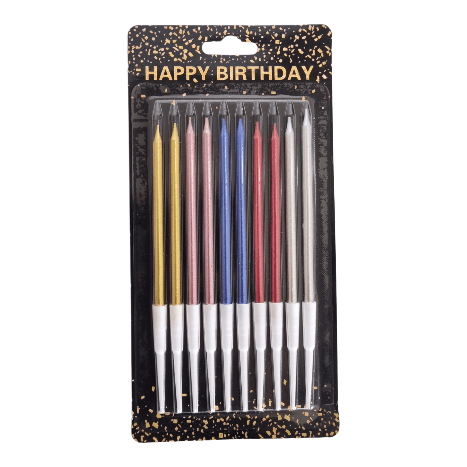 Velas caramelo metalizadas