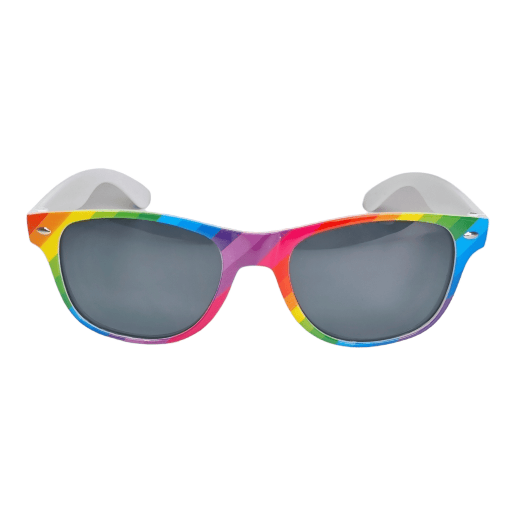 Lentes obscuros arcoíris