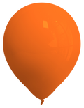 Globo látex Naranja no.12