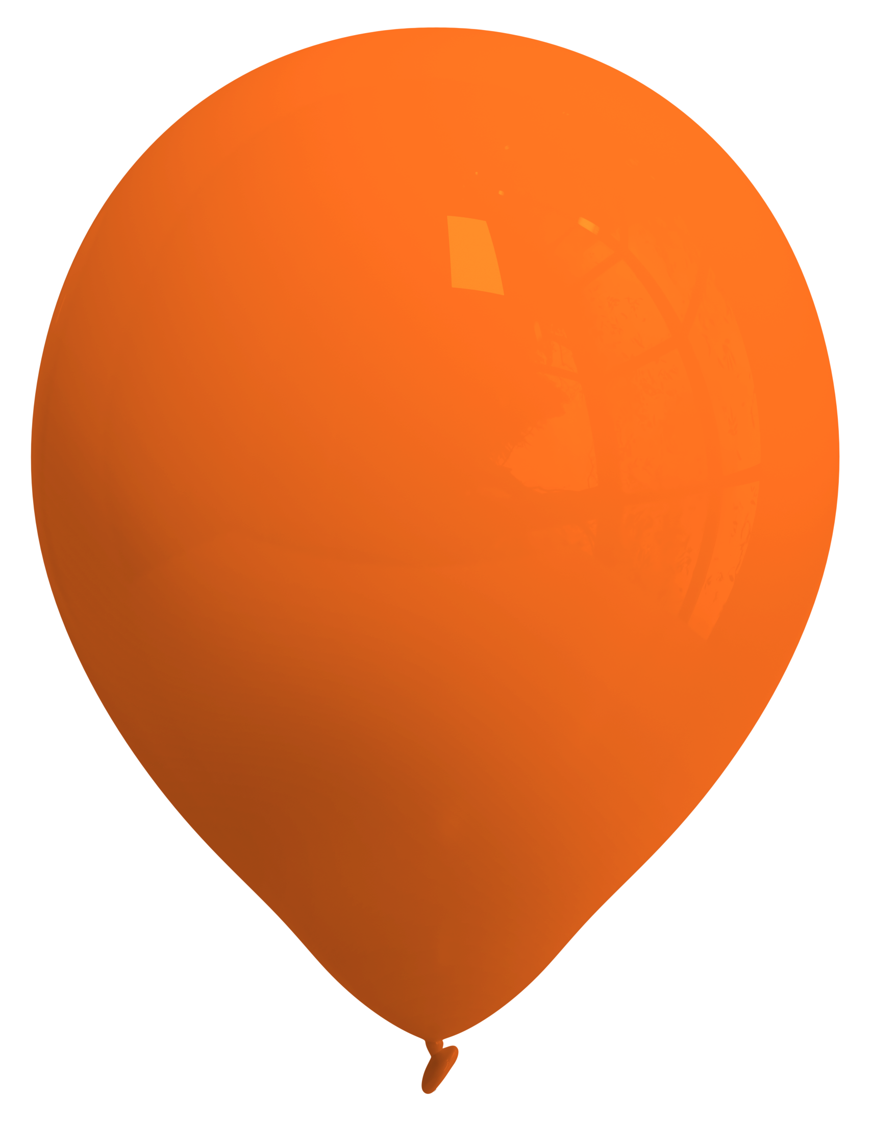 Globo látex Naranja no.12