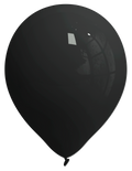 Globo látex Negro no.12